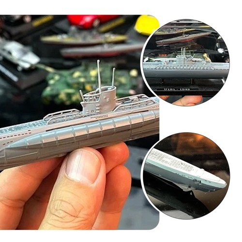 1:350 WWII German Submarine U-181 U-Boat Model Diecast Alloy Military Collectixh - Picture 5 of 10
