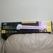 NEW!! FEIT 2 ft. 2-Light 19-Watt White LED Hydroponic Non-Dim Grow Light Fixture