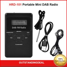 HRD-101 Portable Mini DAB Radio FM Radio DAB Digital Audio Broadcasting os67
