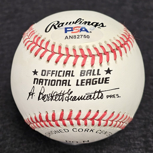 PEE WEE REESE Signed Official MLB Baseball-HALL OF FAME-BROOKLYN DODGERS-PSA - Picture 2 of 7