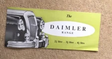 The Daimler Range Brochure Number R27/010/315