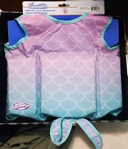 Chaleco de Natación para Niños SwimWays Estampado de Sirena Edades 2-4 AÑOS - Imagen 7 de 9