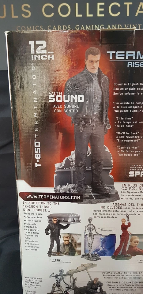 Terminator 3 Rise Of The Machines 12 Inch T-850 Terminator Action Figure - Image 4 of 4