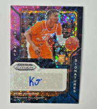 2021/22 Panini Prizm Draft Picks KEON JOHNSON RC Nebula Circles AUTO 5/5 SSP