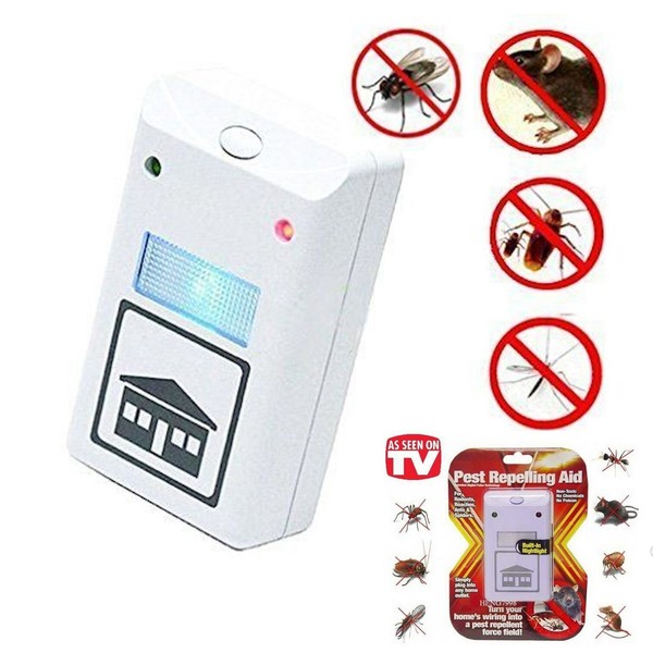 X5 REPELENTE PARA RATONES CUCARACHAS HORMIGAS ARAÑAS Ahuyenta electrico riddex