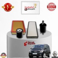 Set Service 4 Filter Renault Espace IV 2.0 16V Turbo 125KW 170CV Von 2005->