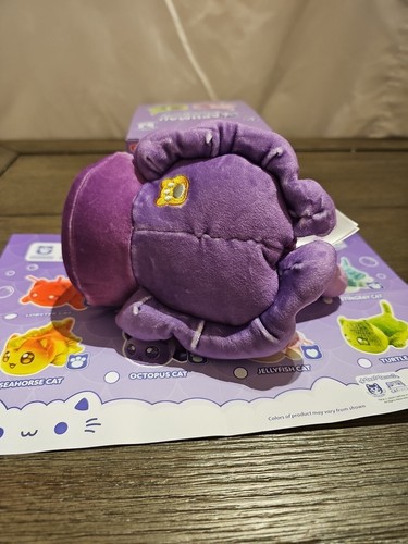 New Aphmau MeeMeows Mystery Plush Litter 5 Under The Sea Octopus Cat - Read - Picture 7 of 13