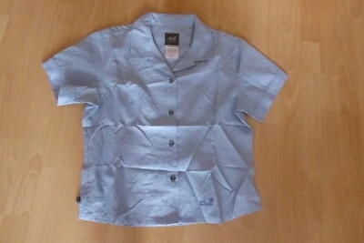 Jack Wolfskin Damen Bluse Blau kariert L 42 wNEU - Bild 1 von 4