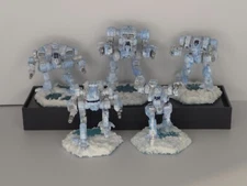 Battletech Painted Arctic Camo Star
