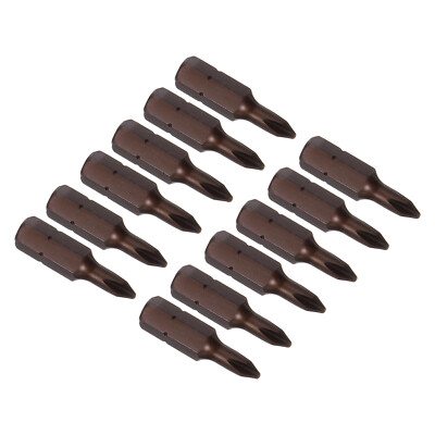 25pcs Magnetic Phillips Screwdriver Bits PH1 Cross Head Drill Bit 1/4'' Hex Shank
