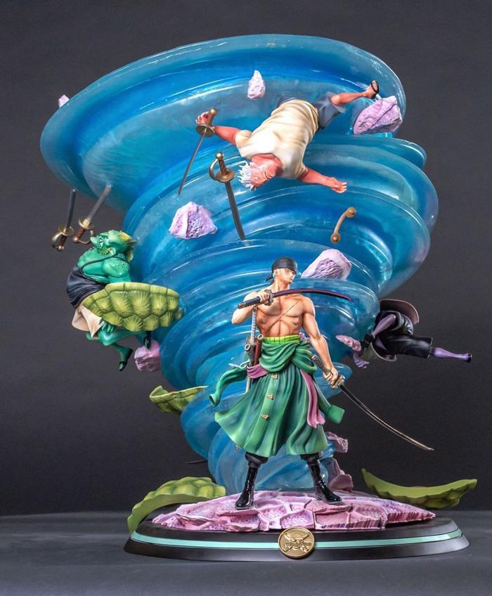 ONE PIECE - Roronoa Zoro HQS 1/7 Resin Statue Figure 172/800 Tsume