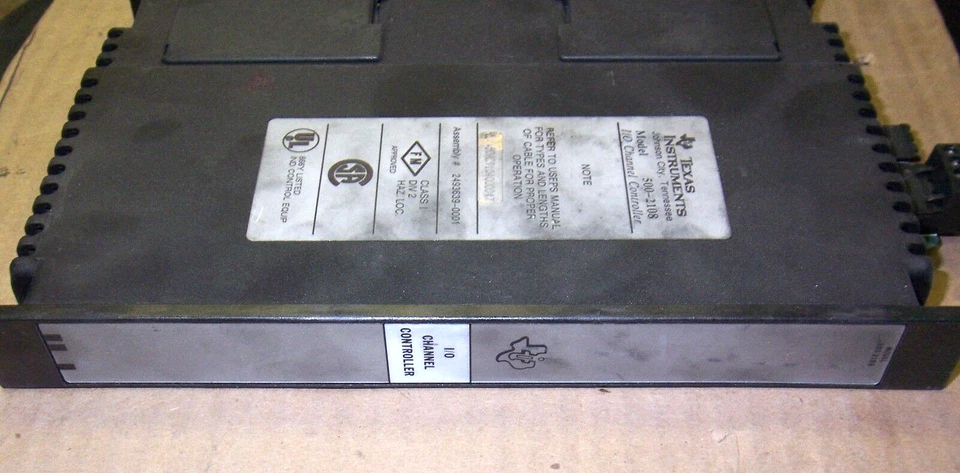 TABLERO CONTROLADOR CANAL DE E/S TEXAS INSTRUMENTS 500-2108 ALARMA CONTRA INCENDIOS | 5002108 Foto 2 de 2