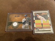 Blake Snell 2019 Topps Tier One Auto Jersey Relic 085/100 + 2016 DONRUSS Rookie