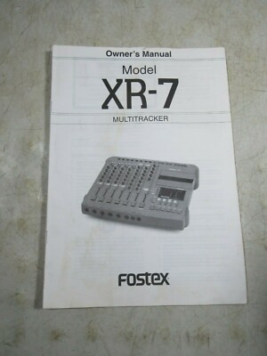 Fostex XR-7 整備動作品　マルチトラックレコーダー　MTR Fostex XR7 Multitracker Cassette Recorder | Reverb