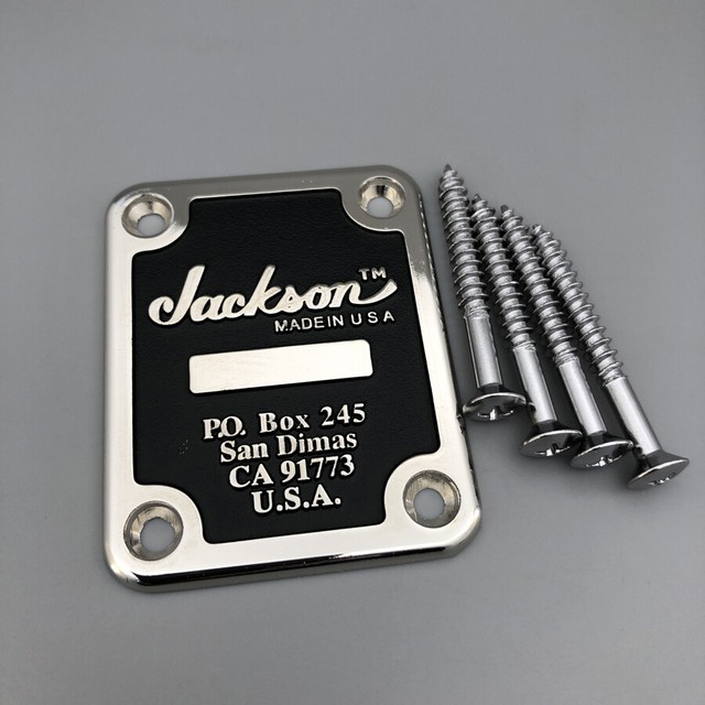 Jackson Guitar Neck Plate eBay