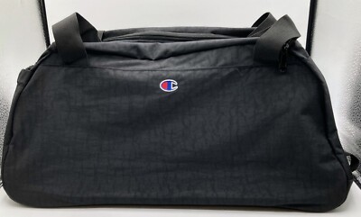Hard Rock Hotel Casino TULSA Black Champion Duffle Bag CV2-1627