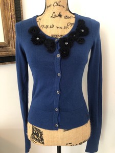 abercrombie black cardigan