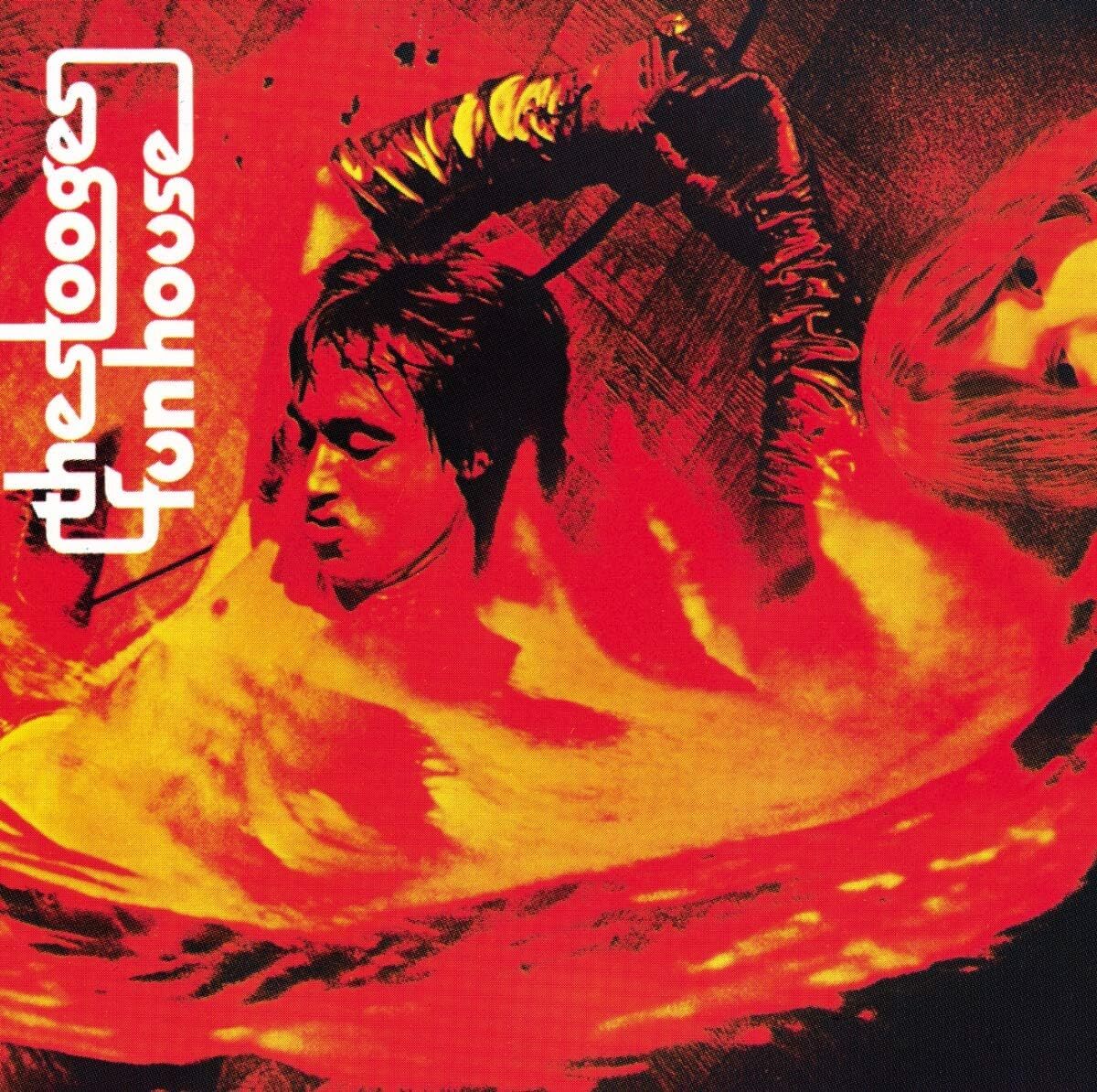 The Stooges 'Fun House' LP Vinile metà rosso e metà nero - Nuovo e Sigillato