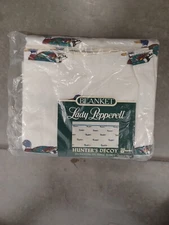 Vtg. Lady Pepperell Blanket Hunter's Decoy Queen/King 102 × 90 in Made In USA