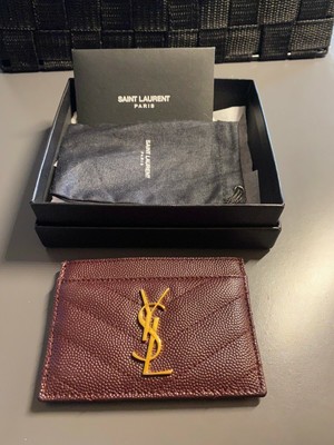Yves Saint Laurent Card Holder | eBay