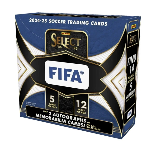 2024-25 Panini Select FIFA Soccer Factory Sealed Hobby Box