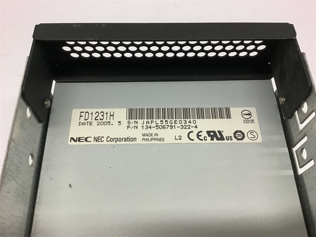 NEC FD1231H 134-508791-322-4 Floppy Disk Drive | eBay