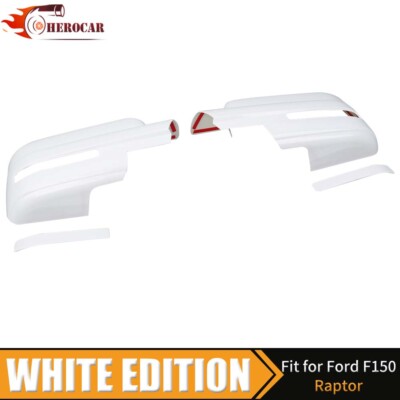 Oxford White Mirror Covers For Ford F-150 (2009-2014) – Pair, Easy Install