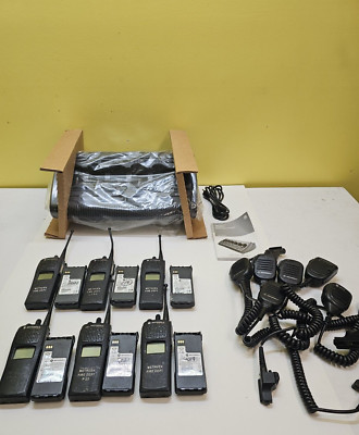 SIX Motorola XTS1500 450-512 MHz UHF Two Way Radios w Impres Six H66SDD9PW5BN