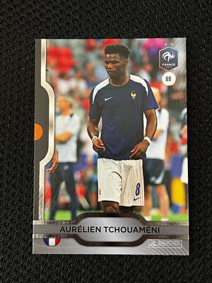 PANINI FRANCE BLUE COLLECTIVE CARD 2025 AURELIEN TCHOUAMENI # 69