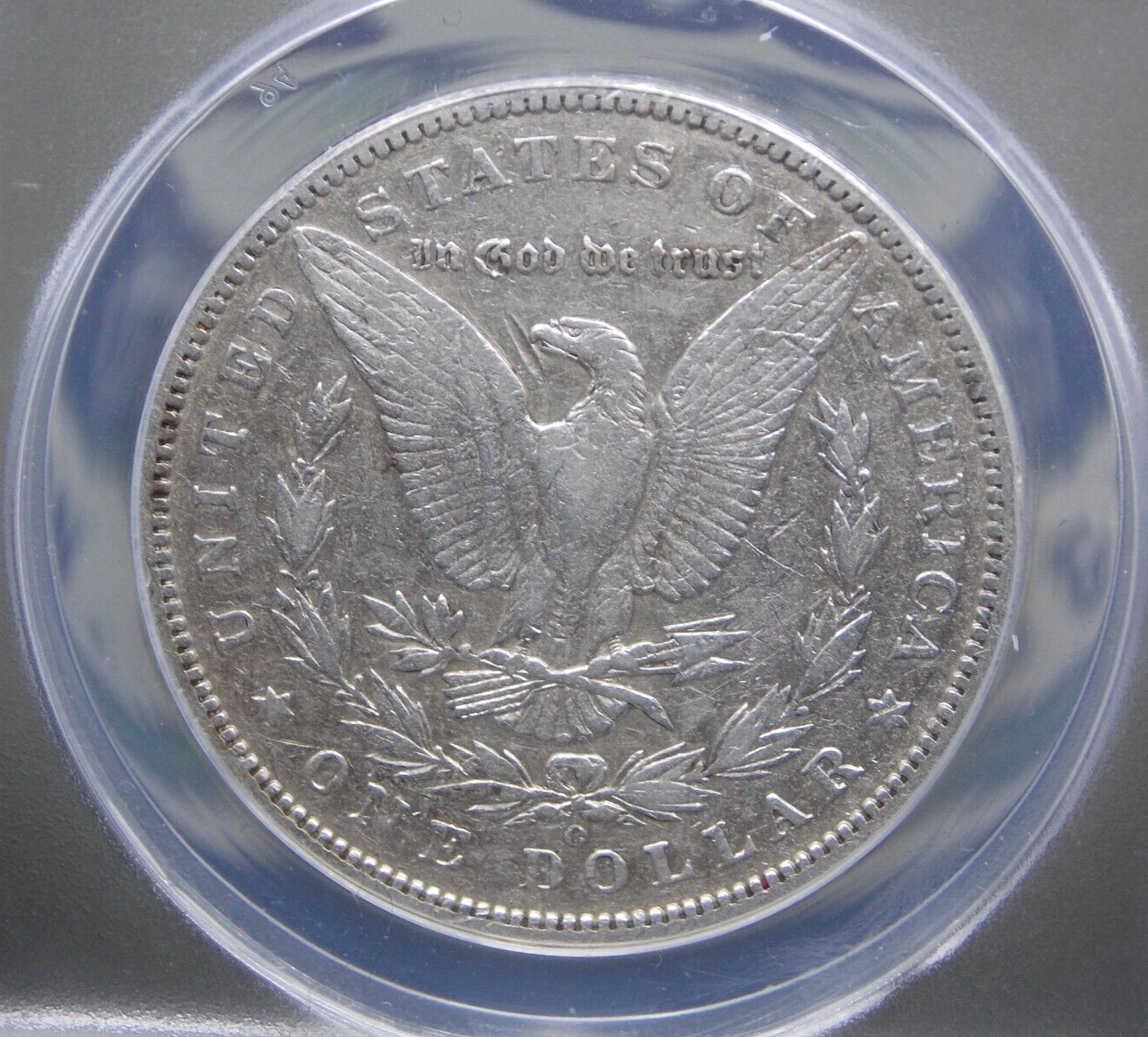 1895 "O" Morgan SILVER Dollar $1 ANACS VF35 Details #507 Very Fine *KEY* ECC&C