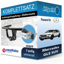 Für Mercedes GLE SUV 19- WESTFALIA Anhängerkupplung starr + 7polig E-Satz neu