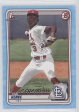 2020 Bowman Draft Sky Blue Border 486/499 Tink Hence #BD-86 0c2t