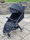 Baby Jogger City Tour 2 Single Pushchair  Compact Fold  Carry Bag  Black Grey