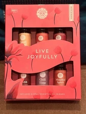 Live Joyfully 10ml Essential Oil Blend 100% Pure, 6 Oils