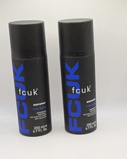 FCUK Urban Mens Bodyspray Deodorant 2 X 200ML New NZ