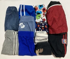Baby Boy size 12 mo winter clothes lot of 12 mixed brands pre-owned