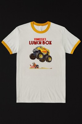 TAMIYA Men s Ringer T Shirt Tamiya Lunchbox R/C Monster Truck