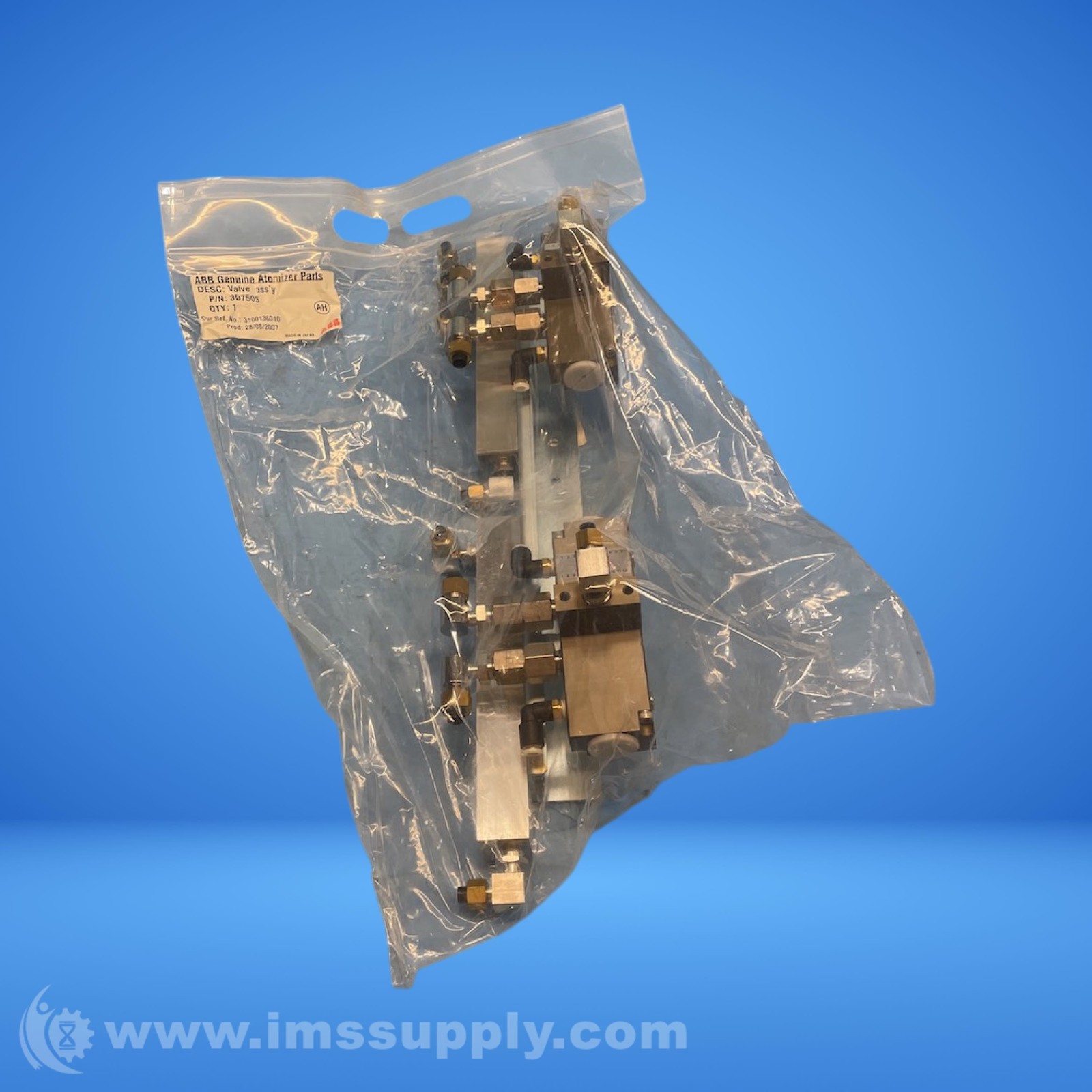 ABB 3D7505 Valve Assembly FNOB