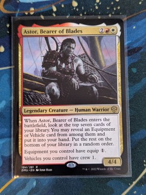MTG Astor, Bearer of Blades - NM - Dominaria United