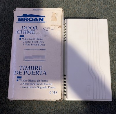 OPEN BOX BROAN Door Chime White C95