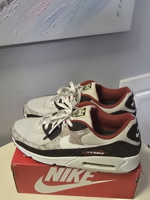 Nike Air Max 90 SE Social FC Edition,Light Bone White  Khaki, DX3576 001,size 13