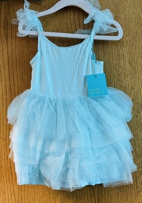 Posh Peanut Aqua Ruffle Tu Tu Dress Size 3T-4T
