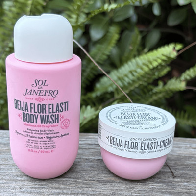 Sol de Janeiro Beija Flor Elasti Body Wash 3oz & Cream 1.07oz NEW!! Skincare