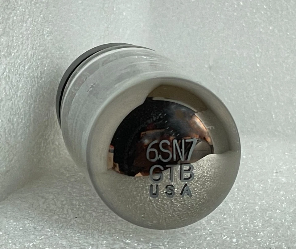 1 NOS tube 6SN7GTB = 6SN7GT RCA or Sylvania - Image 1 of 4