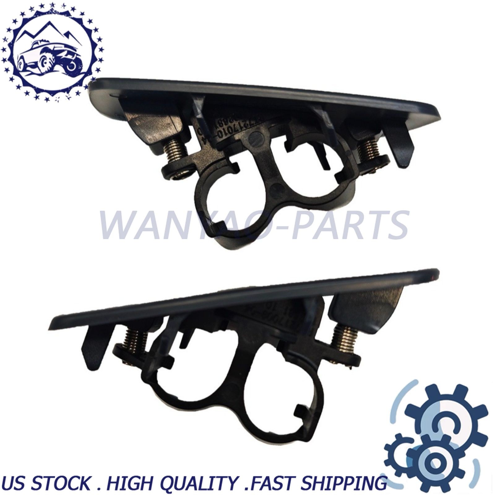 For 10-18 Rolls-Royce Ghost Pair Headlamp Washer Cover Front LH RH 61677244959