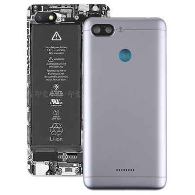 Back Cover with Side Keys for Xiaomi Redmi 6, For Xiaomi Redmi 6