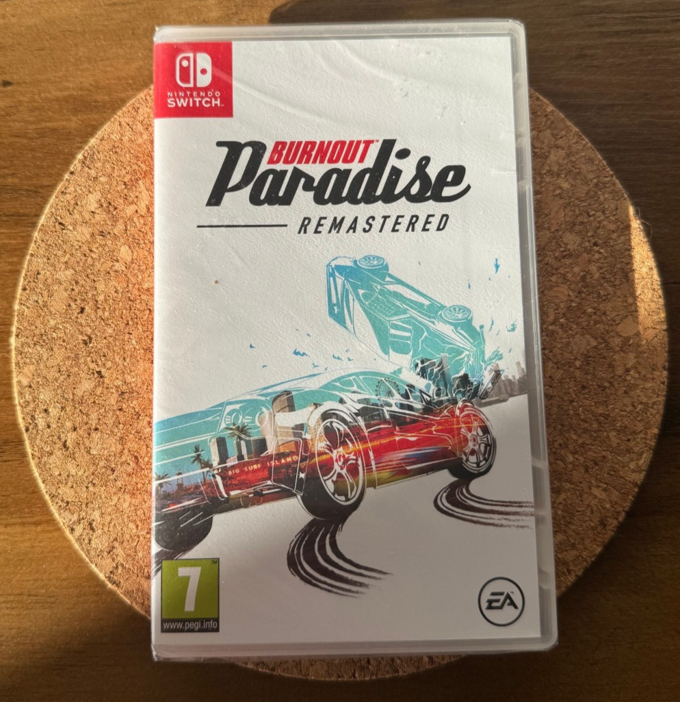 Burnout Paradise Remastered Nintendo Switch PAL UK Brand New Sealed