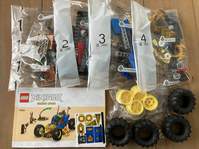 LEGO Ninjago 71856 Jay's Transforming Car - NO MINIFIGURES - Build Only!
