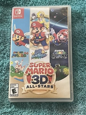 Super Mario All-Stars 3D Nintendo Switch Game Cartridge w/Case