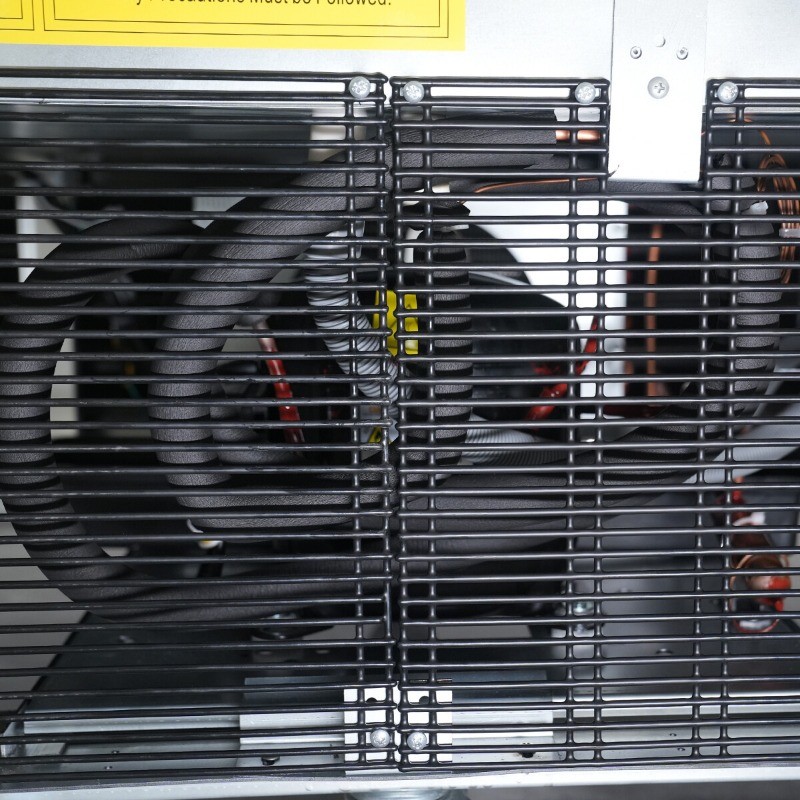 Commercial Glass Door Freezer Reach in Display Merchandiser Restaurant 70 Cu.ft